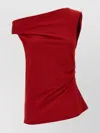 Dries Van Noten Draped One-shoulder Top Fitted Silhouette