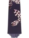 Dries Van Noten Salvix Maxi Skirt In Purple