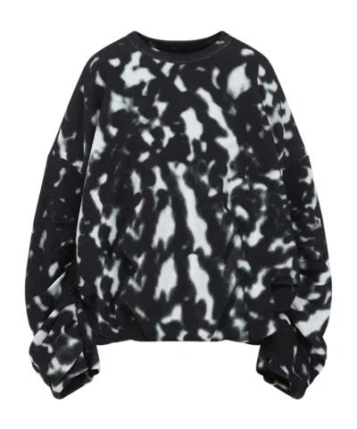 DRIES VAN NOTEN DRAPED SWEATSHIRT