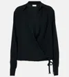 Dries Van Noten Draped Top In Black