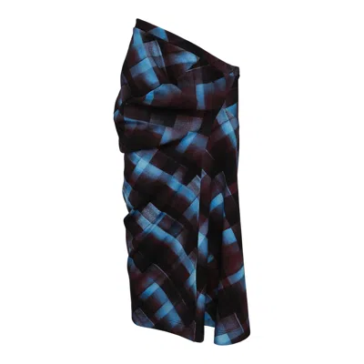 Dries Van Noten Drapped Skirt In Black