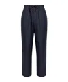 Dries Van Noten Drawstring Casual Pants In Black