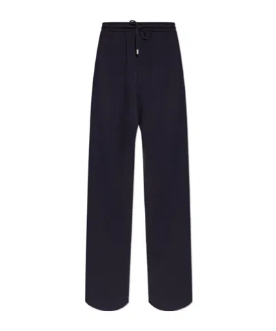 Dries Van Noten Drawstring Casual Pants In Black