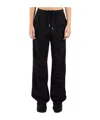 Dries Van Noten Black Drawstring Lounge Pants In Black
