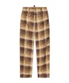 Dries Van Noten Drawstring Casual Pants In Brown