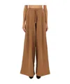 Shop Dries Van Noten Drawstring Casual Pants In Brown
