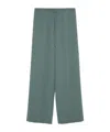 Dries Van Noten Drawstring Casual Pants In Green