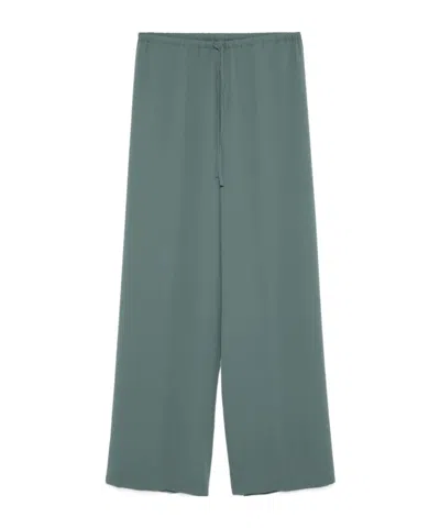 Dries Van Noten Drawstring Casual Pants In Salvia