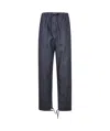 Dries Van Noten Drawstring Casual Pants In Indigo