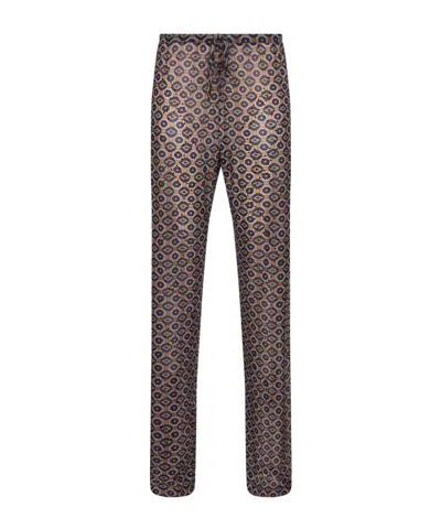 DRIES VAN NOTEN DRAWSTRING CASUAL PANTS