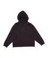 Dries Van Noten Drawstring Hooded Sweatshirt In Black