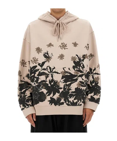 DRIES VAN NOTEN DRAWSTRING HOODED SWEATSHIRT