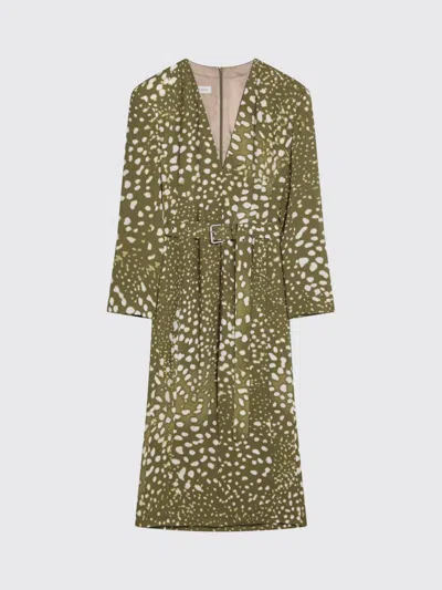 DRIES VAN NOTEN DRESS DRIES VAN NOTEN WOMAN COLOR GREEN,H09823012
