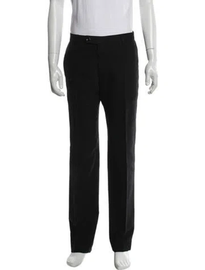 Pre-owned Dries Van Noten Dress Pants In Blue