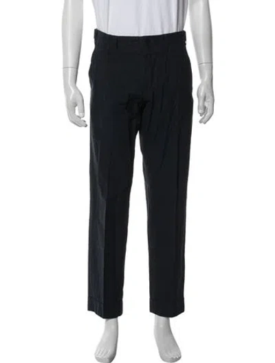 Pre-owned Dries Van Noten Dress Pants In Blue