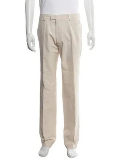 Pre-owned Dries Van Noten Dress Pants In Brown