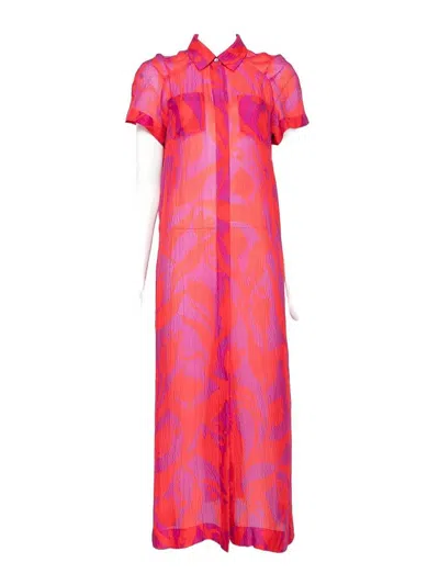 Dries Van Noten Dress In Pink