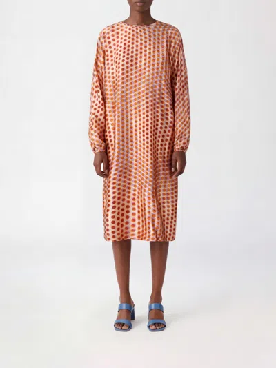 Dries Van Noten Dress Woman In Multi