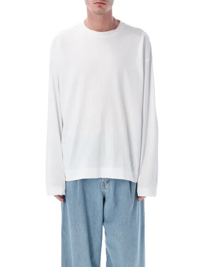 Dries Van Noten Long-sleeved T-shirt In White
