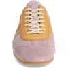 Dries Van Noten Suede Sneakers Multicolor In Blush