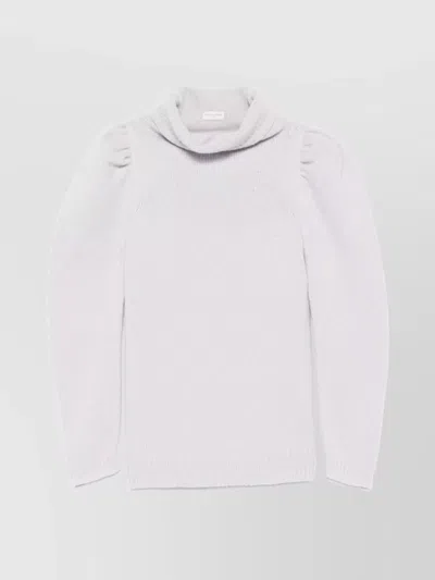 Dries Van Noten Earth Mock Neck Sweater In Grey