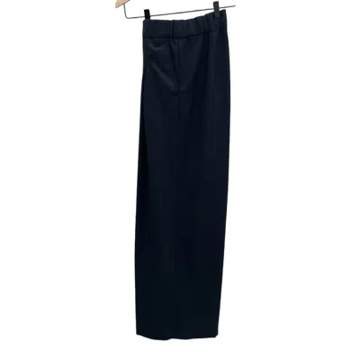 Dries Van Noten Elastic Waist Casual Pants In Blue