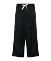 Dries Van Noten Elastic Waist Casual Pants In Black