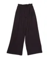 Dries Van Noten Elastic Waist Casual Pants In Black