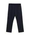 Dries Van Noten Elastic Waist Casual Pants In Black