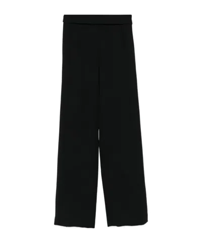 Dries Van Noten Elastic Waist Casual Pants In Black