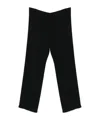 Dries Van Noten Elastic Waist Casual Pants In Black