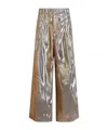 Dries Van Noten Elastic Waist Casual Pants In Gray