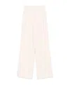 Dries Van Noten High Waist Pleated Front Wide-leg Trousers In Pink