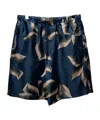 Dries Van Noten Elastic Waist Shorts In Black