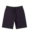 Dries Van Noten Elastic Waist Shorts In Blue