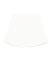 Dries Van Noten Elastic Waist Shorts In White
