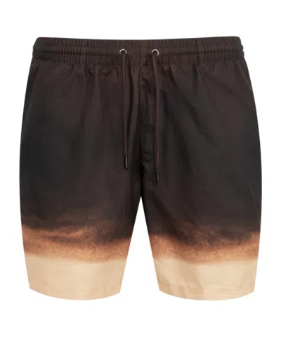 DRIES VAN NOTEN DRIES VAN NOTEN PRINTED DRAWSTRING SWIM SHORTS