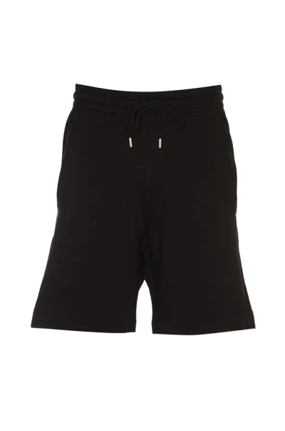 Dries Van Noten Elasticated Drawstring Waistband Shorts In Black