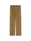 Dries Van Noten Elasticated Lurex Pants In Multi