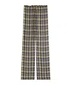 Dries Van Noten Elasticated Pleated Pants In Multi