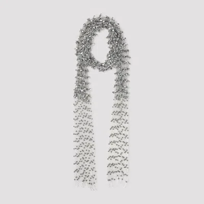 Dries Van Noten Elegant Necklace With Glass Accents For Women In Green