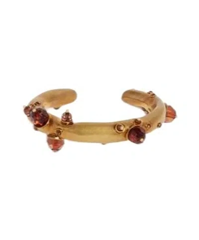 Dries Van Noten Embellished Bracelet In Yellow