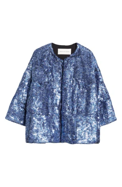 DRIES VAN NOTEN DRIES VAN NOTEN EMBELLISHED COCOON JACKET