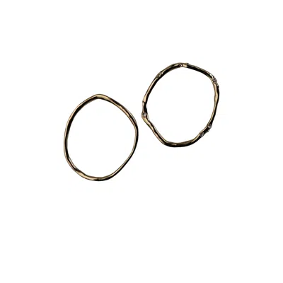 Pre-owned Dries Van Noten Embellished Cuffs 'gold' | Tan | Women's Size S In Brown