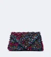Dries Van Noten Embellished Embroidered Clutch In Multicoloured