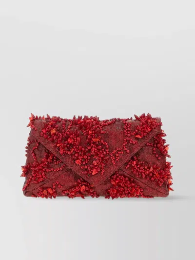 Dries Van Noten 'embellished' Envelope Clutch Chain Strap