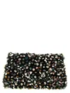 Dries Van Noten Embellished Envelope Clutch In Green