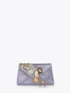 Dries Van Noten Embellished Handbag In Purple