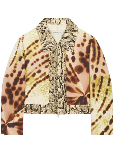 DRIES VAN NOTEN EMBELLISHED JACKET
