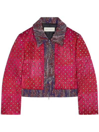 DRIES VAN NOTEN EMBELLISHED JACKET